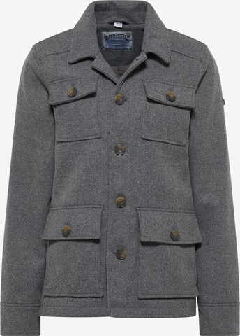 DreiMaster Vintage Between-Season Jacket in Grey: front