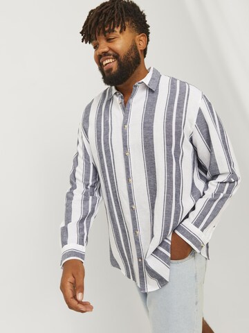 JACK & JONES Comfort fit Overhemd in Grijs