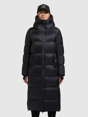 khujo Mantel 'Zinnia' in Blau: Vorderseite