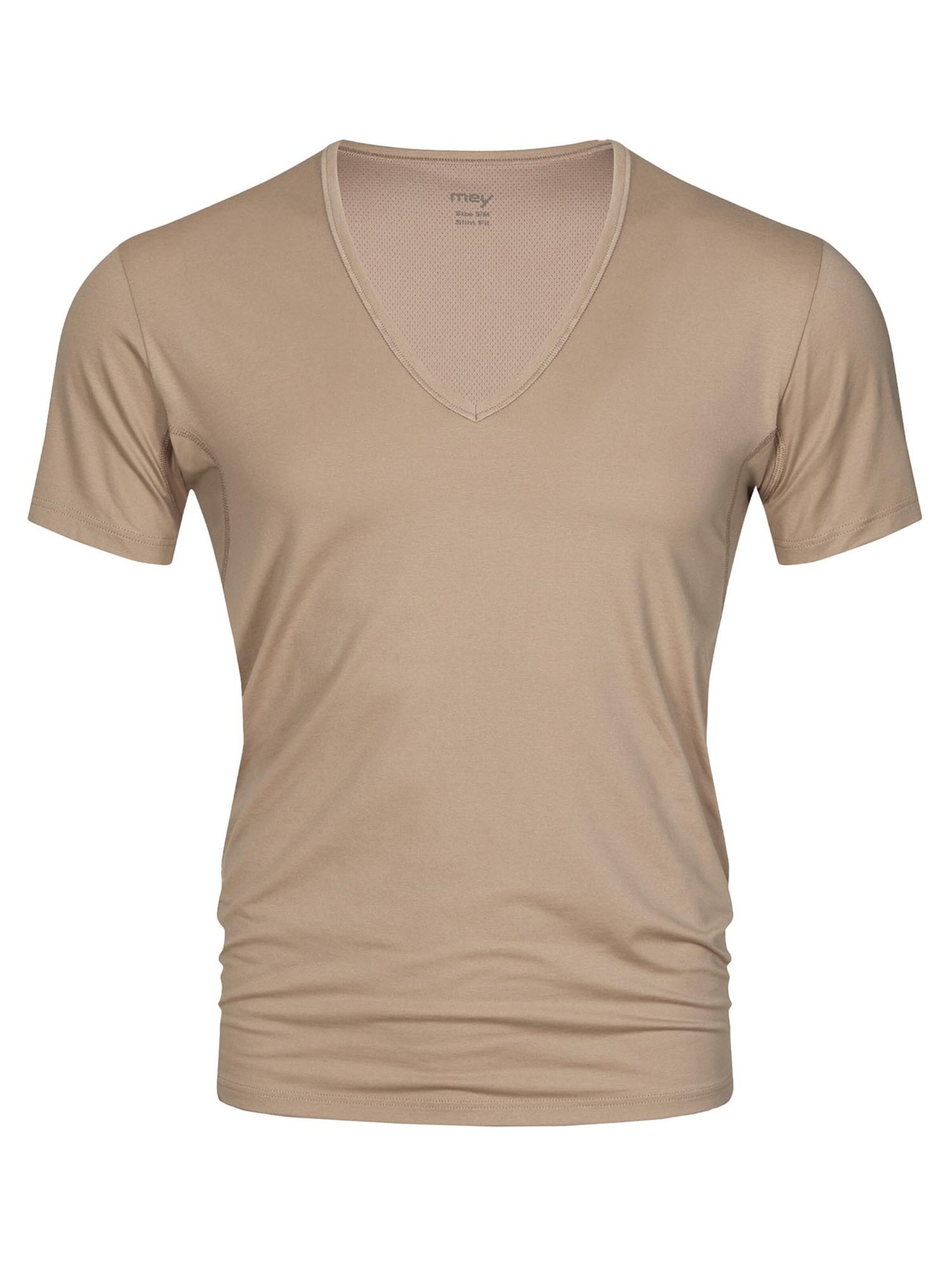 Mey Undershirt 'Dry Cotton' in Beige: front