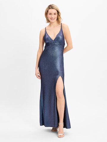 SWING Evening Dress in Blue: front