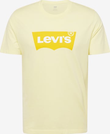 LEVI'S ®regular Majica 'Graphic Crewneck Tee' - žuta boja: prednji dio