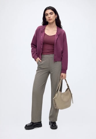 Abercrombie & Fitch Sweatjakke i lilla