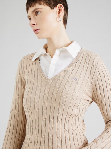 GANT Sweater in Beige