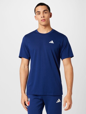 ADIDAS PERFORMANCE Funktionstopp 'Train Essentials' i blå: framsida