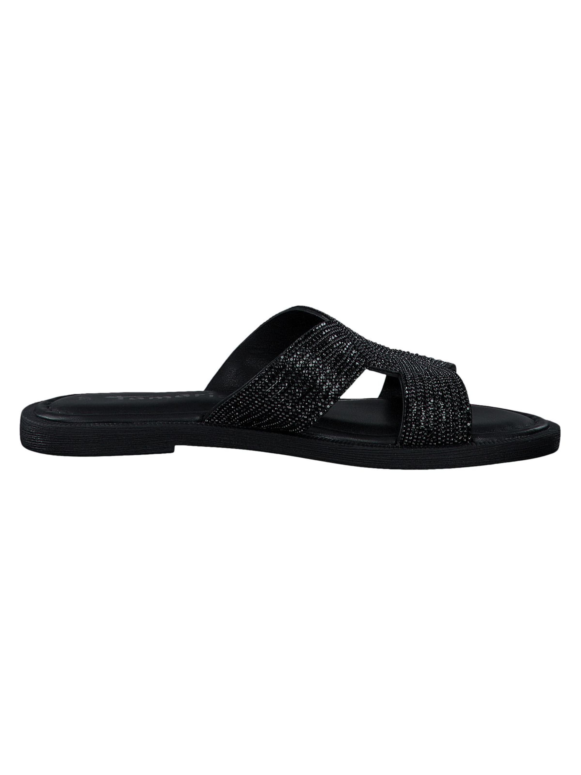 Tamaris Mule in Black