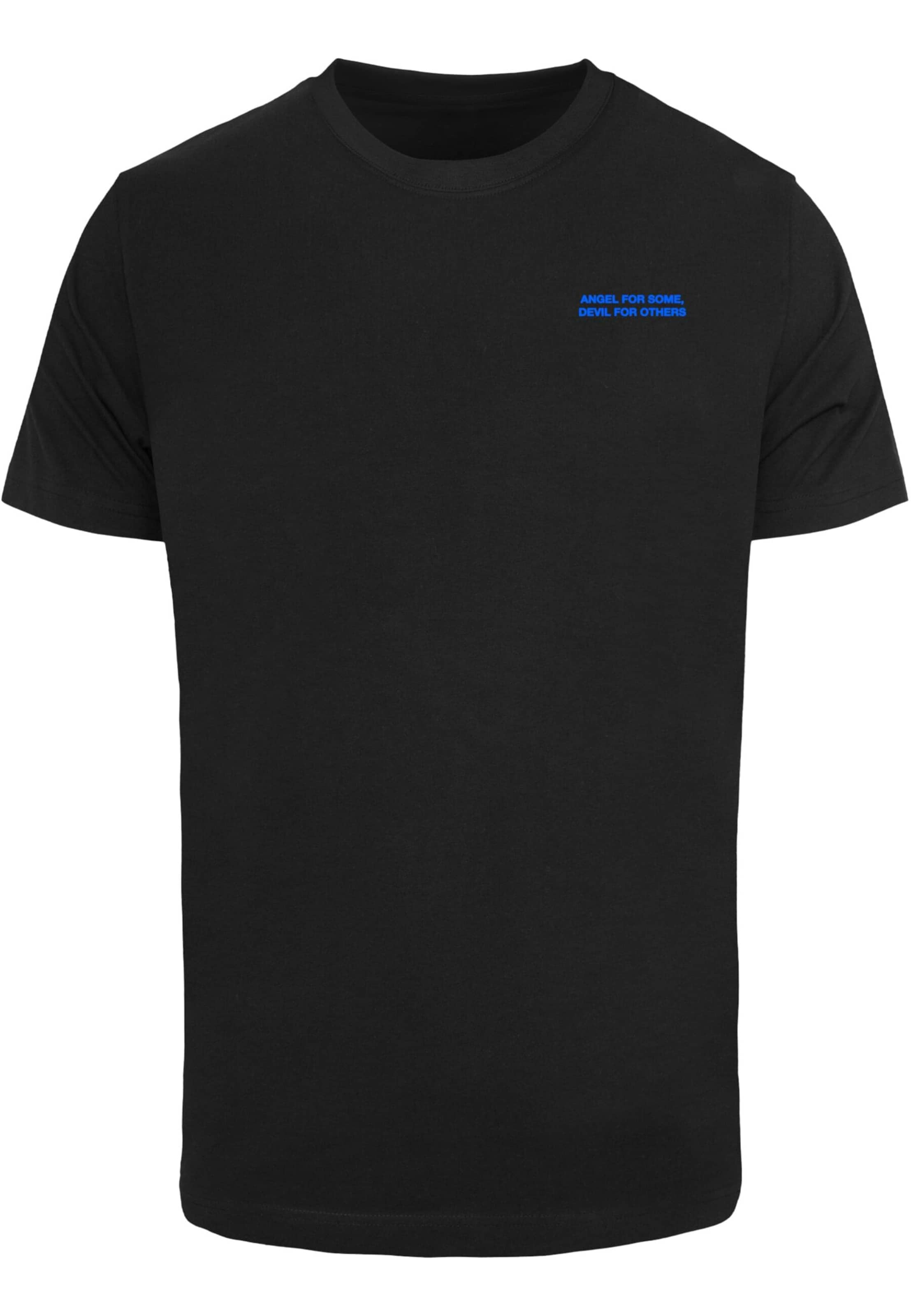 Mister Tee Shirt in Black: front