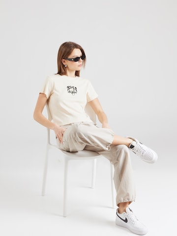 RVCA T-shirt i beige