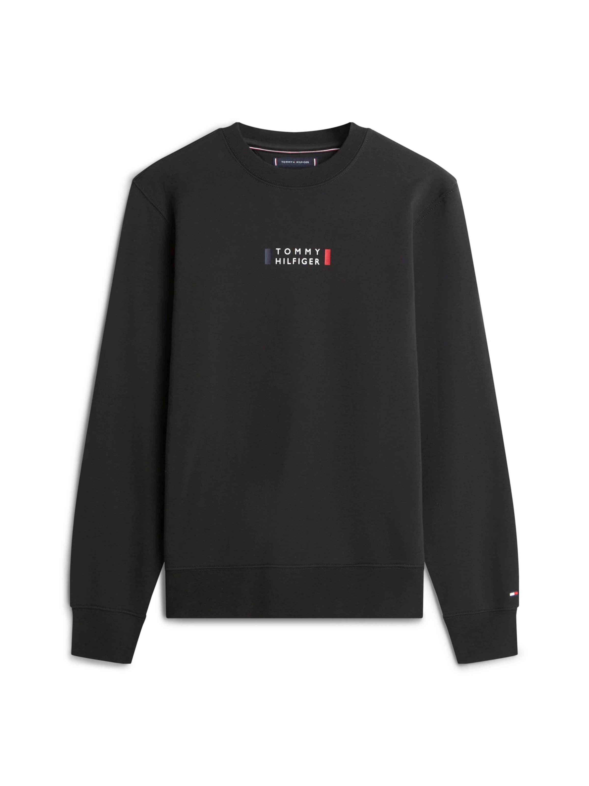 Felpa di TOMMY HILFIGER in nero: frontale