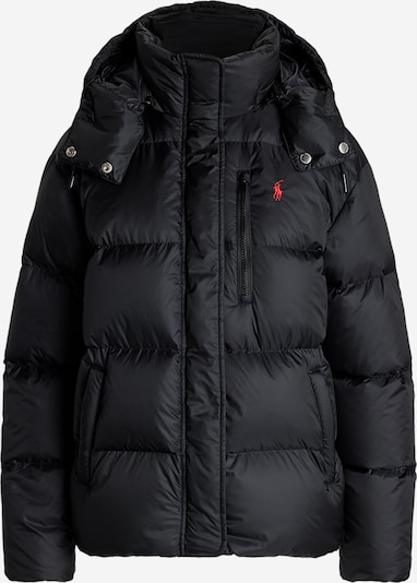 Polo Ralph Lauren Prechodná bunda, veľkosť XS - červená / čierna, Produkt