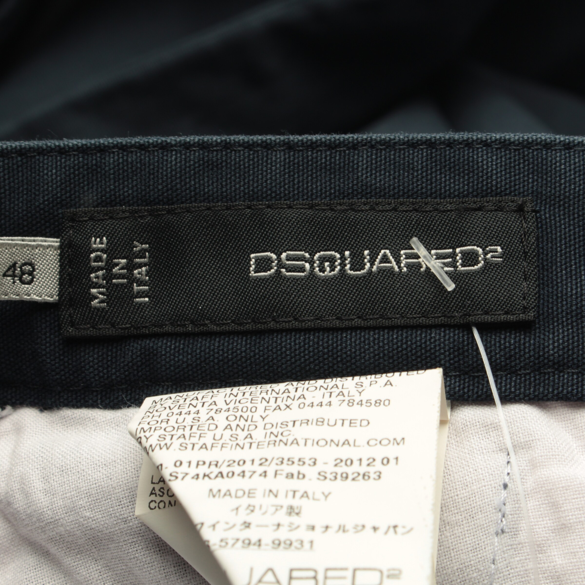 DSQUARED2 Pants in 33 in Blue