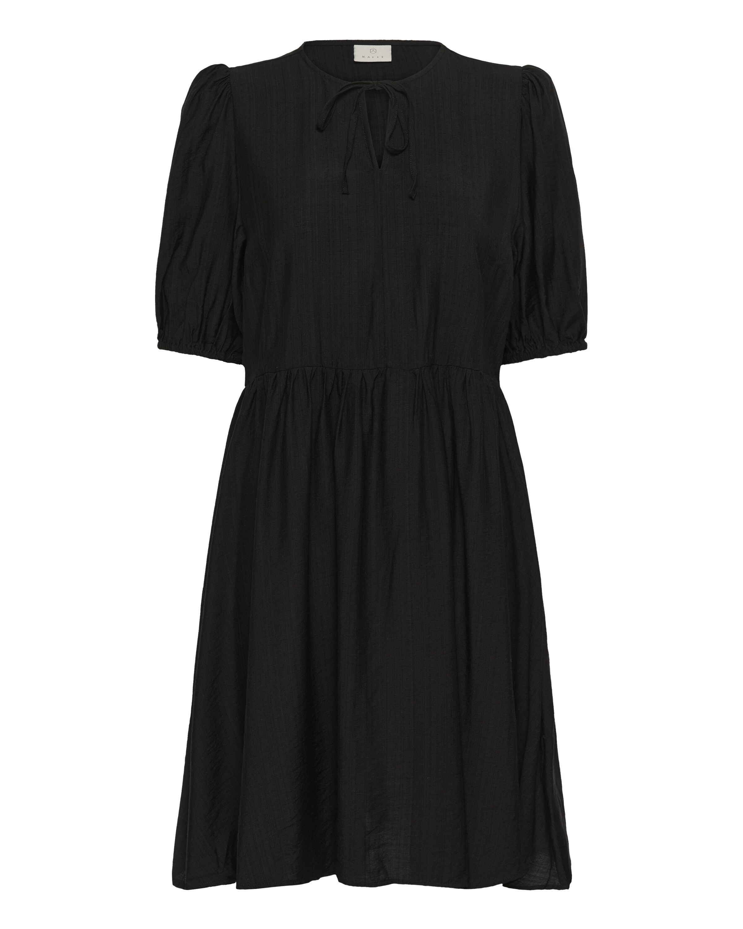 Kaffe Jurk 'KAmariana' in Zwart: voorkant