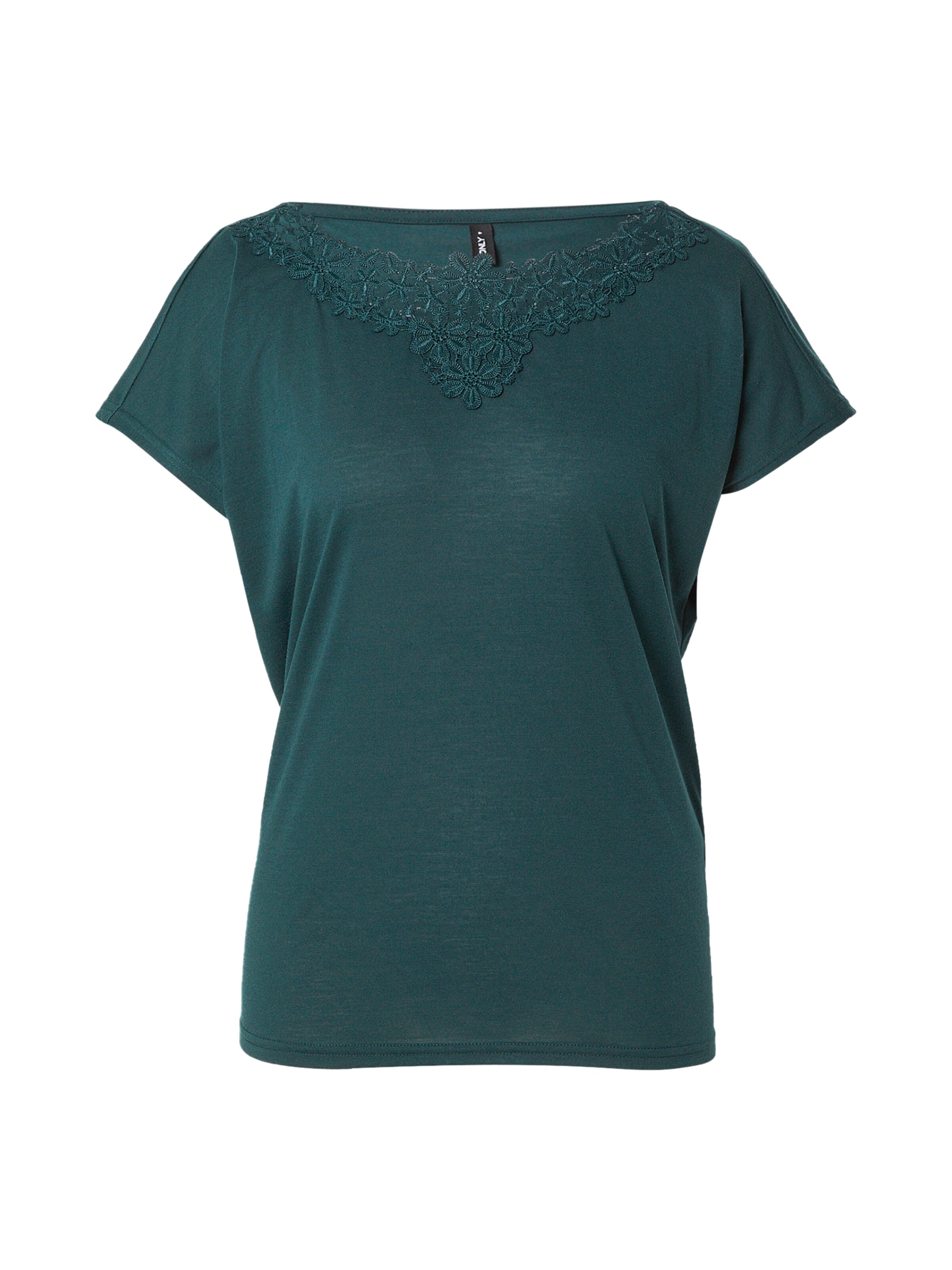 T-shirt 'ONLWINNIE' ONLY en vert : devant