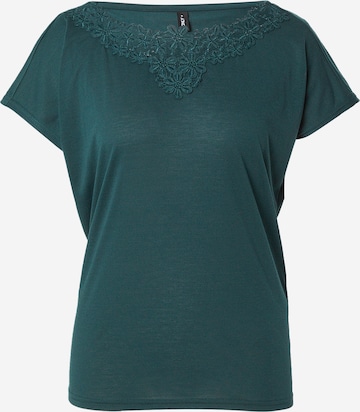 T-shirt 'ONLWINNIE' ONLY en vert : devant