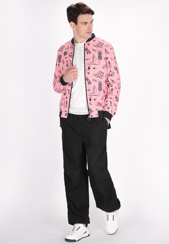 Veste mi-saison MO en rose
