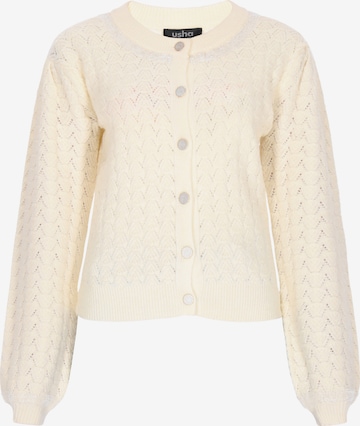 usha BLACK LABEL - Cárdigan en blanco: frente