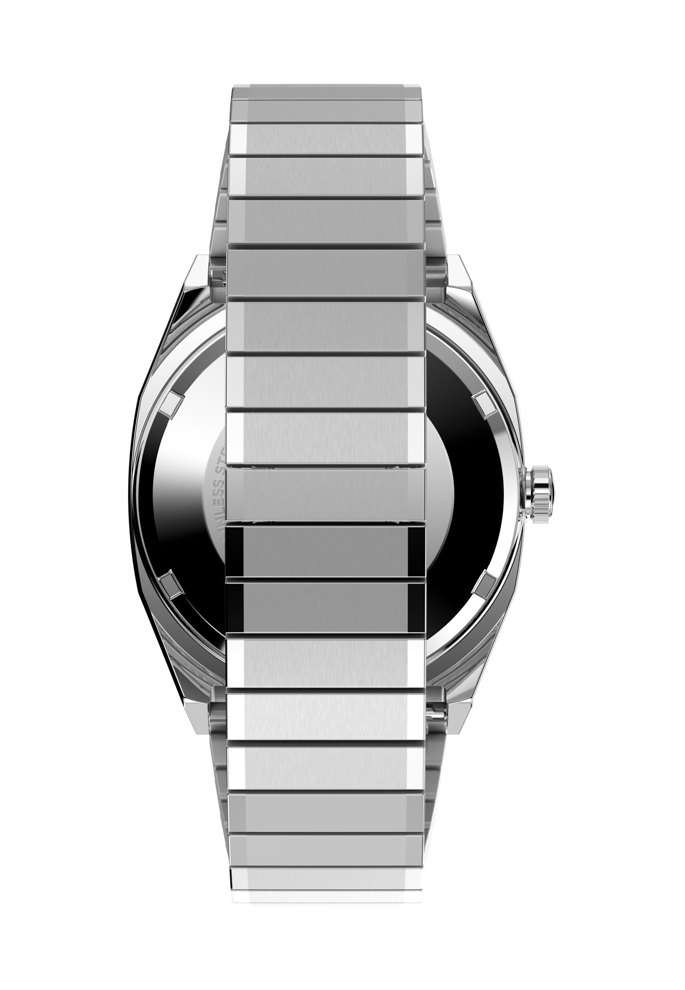 Orologio analogico 'Automatic 1983 E Line' di TIMEX in argento