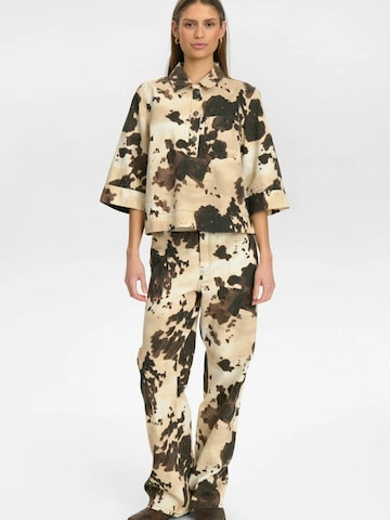 Camicia da donna 'Ivy' di NÜMPH in beige