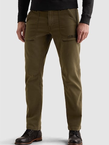 PME Legend Loosefit Byxa 'Liftmaster relaxed fit pants' i grön: framsida