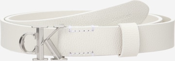 Calvin Klein Vyö värissä valkoinen: etupuoli