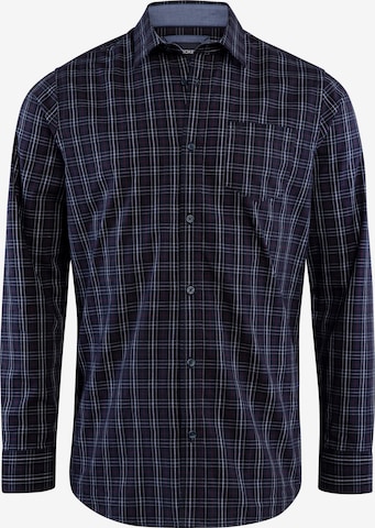 Stooker Men Regular fit Button Up Shirt 'HUGH' in Blue: front