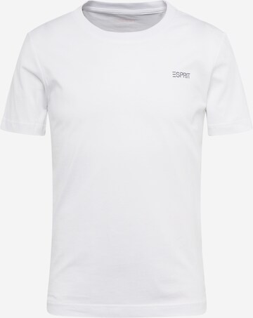 ESPRIT T-shirt i vit: framsida