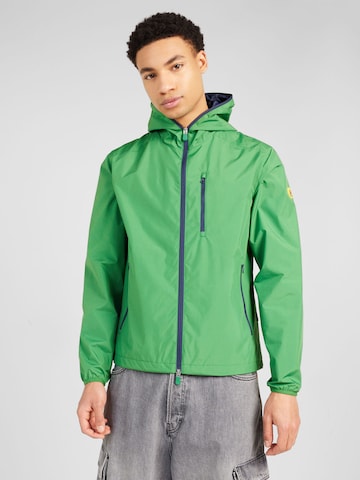 SAVE THE DUCK Between-Season Jacket 'DAVID' in Green: front