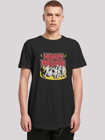 T-Shirt 'Heavy Meddle' F4NT4STIC en noir : devant