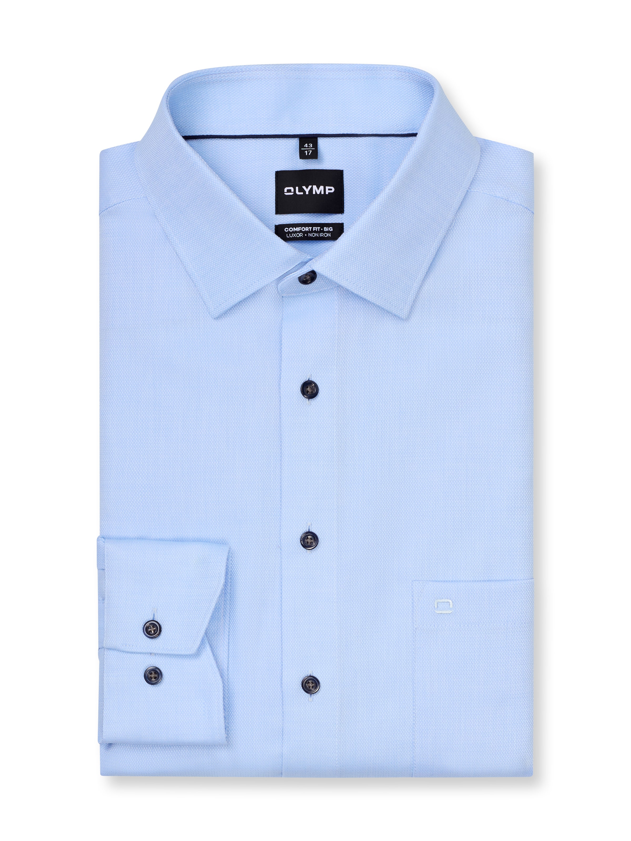 OLYMP Comfort Fit Hemd in Blau