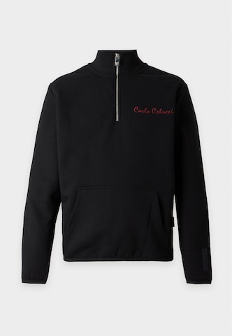 Carlo Colucci Sweatshirt i sort: forside