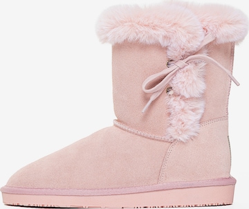 Gooce Snowboots 'Alissa' in Roze: voorkant