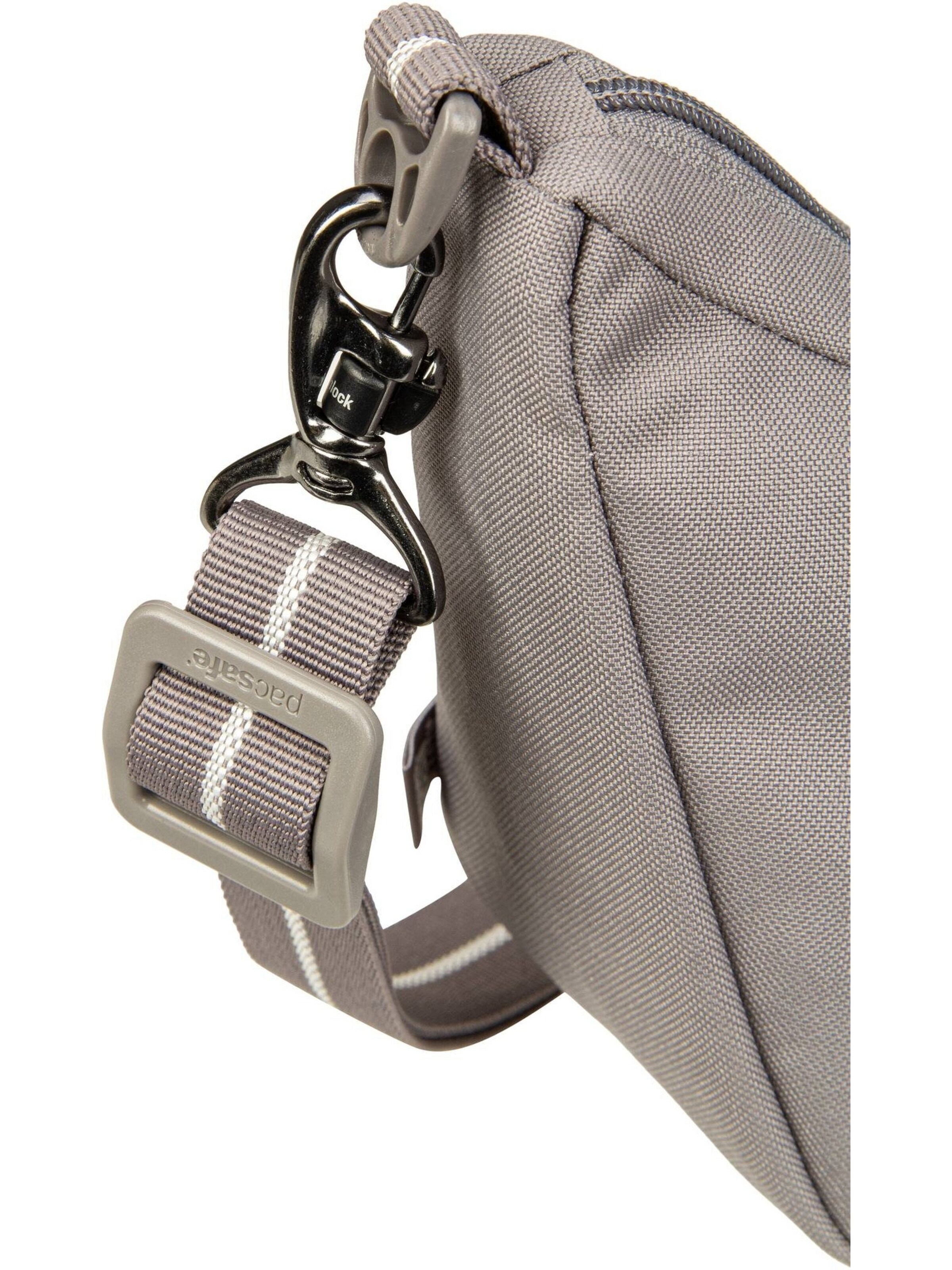Pacsafe Crossbody Bag 'GO Lunar' in Grey
