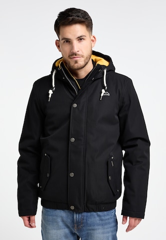 ICEBOUND - Chaqueta funcional en negro: frente