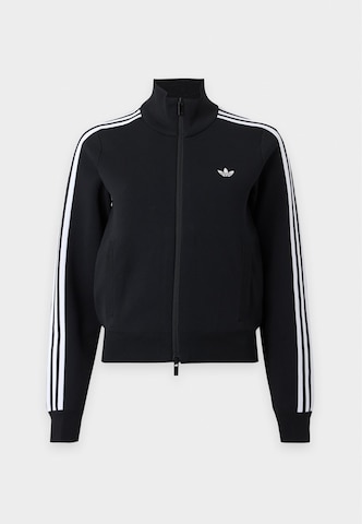 ADIDAS ORIGINALS Πλεκτή ζακέτα σε μαύρο: μπροστά