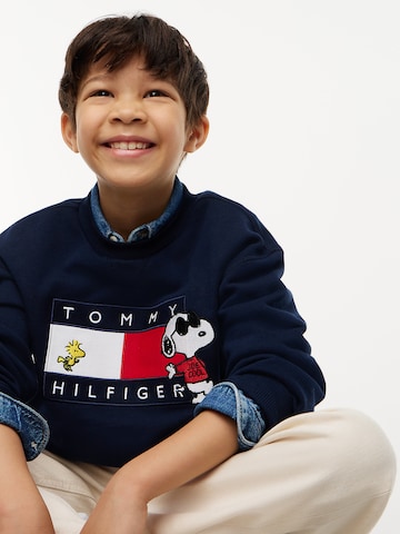 Felpa 'Peanuts' di TOMMY HILFIGER in blu