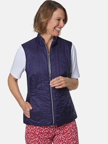 Goldner Vest in Blue: front