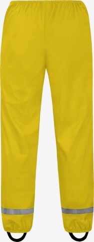 Regular Pantalon fonctionnel 'York' normani en jaune