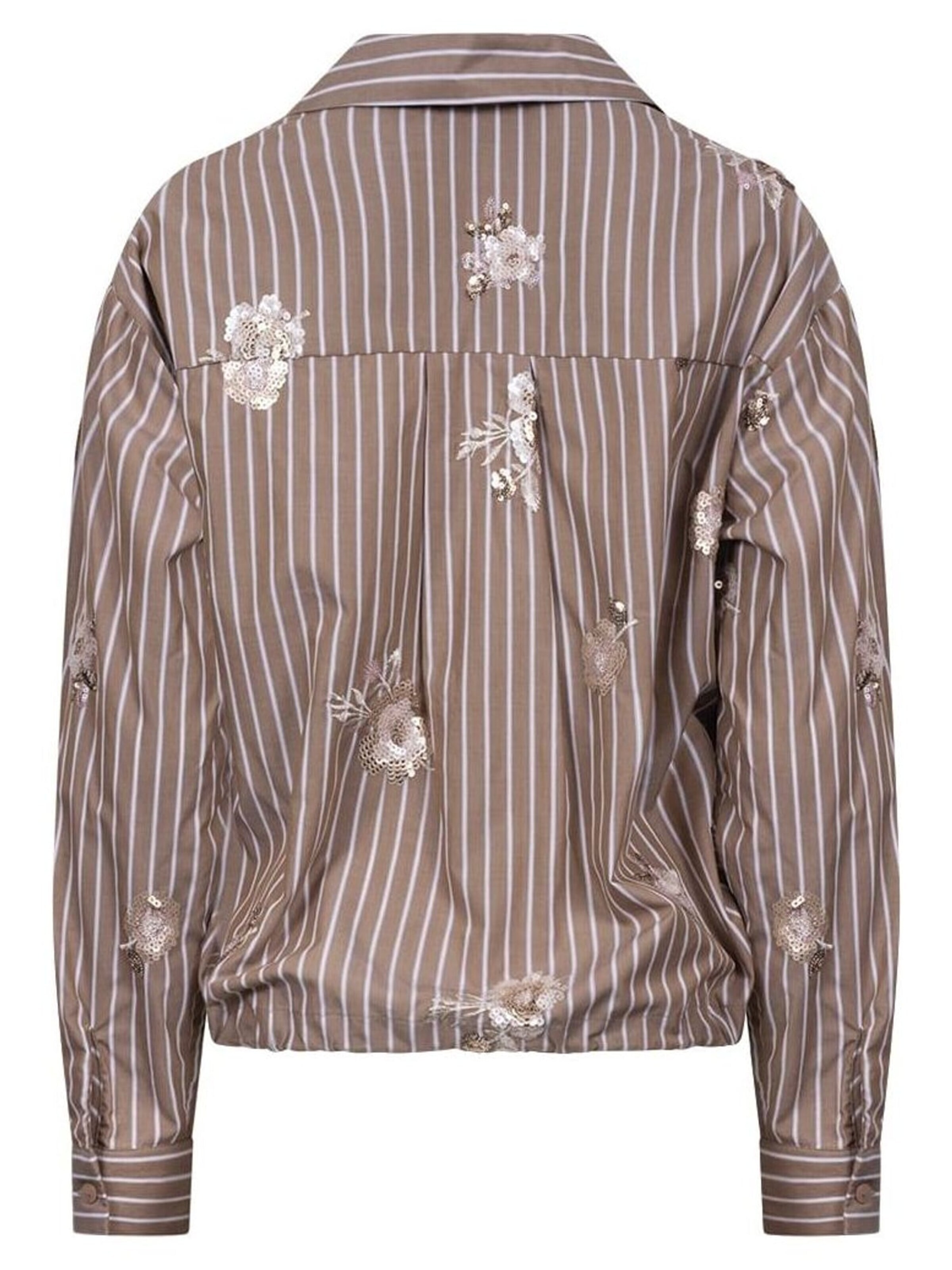 nukus Blouse 'Newport' in Bruin
