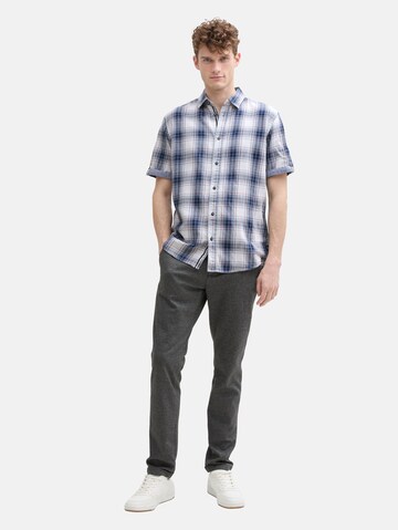 TOM TAILOR Regular fit Button Up Shirt in Blue