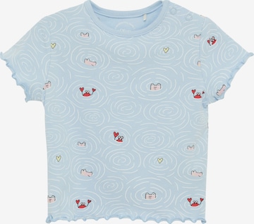 s.Oliver Shirt in Blauw: voorkant