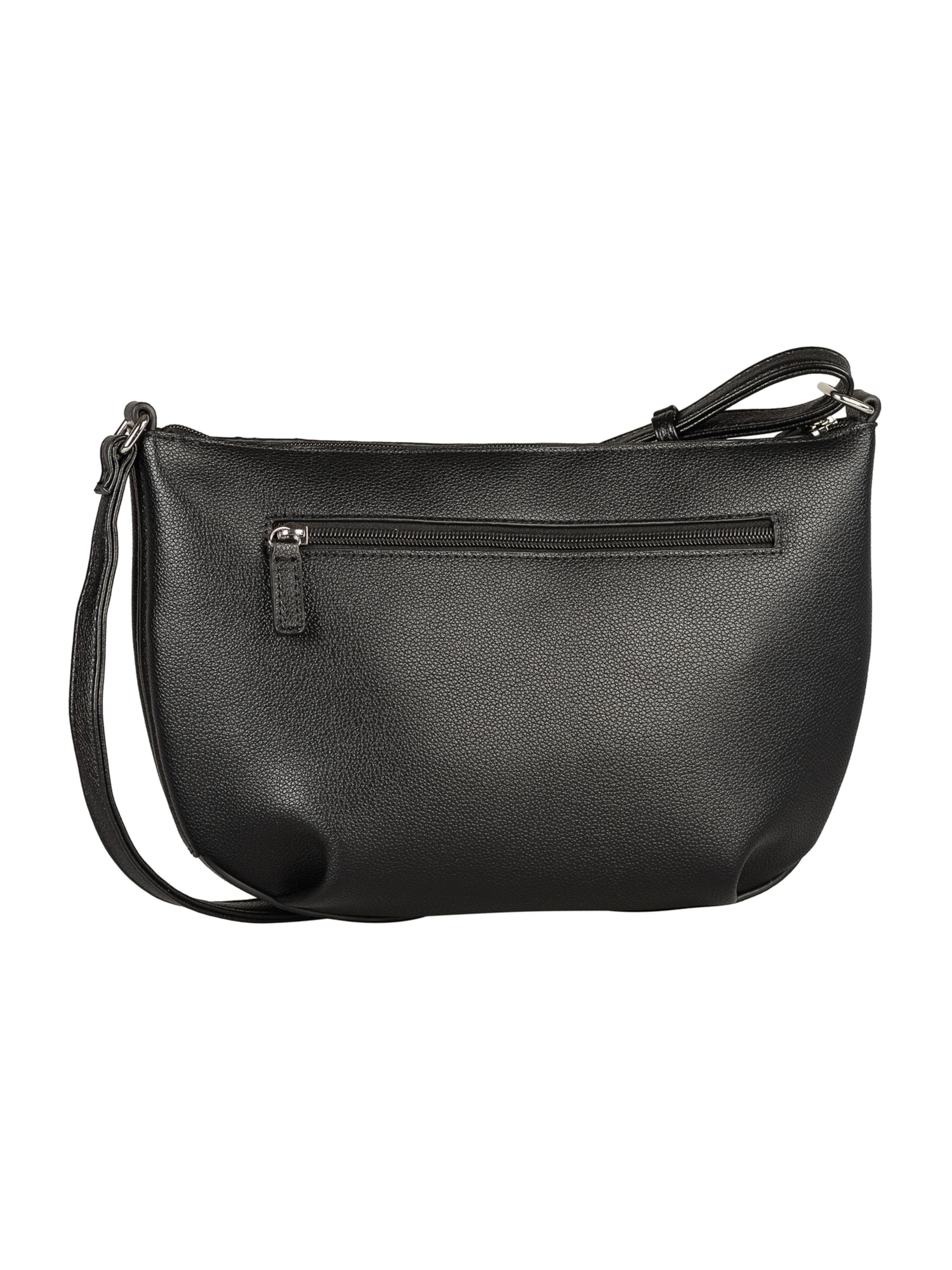 TOM TAILOR DENIM Torba za čez ramo 'Zephyra' | črna barva