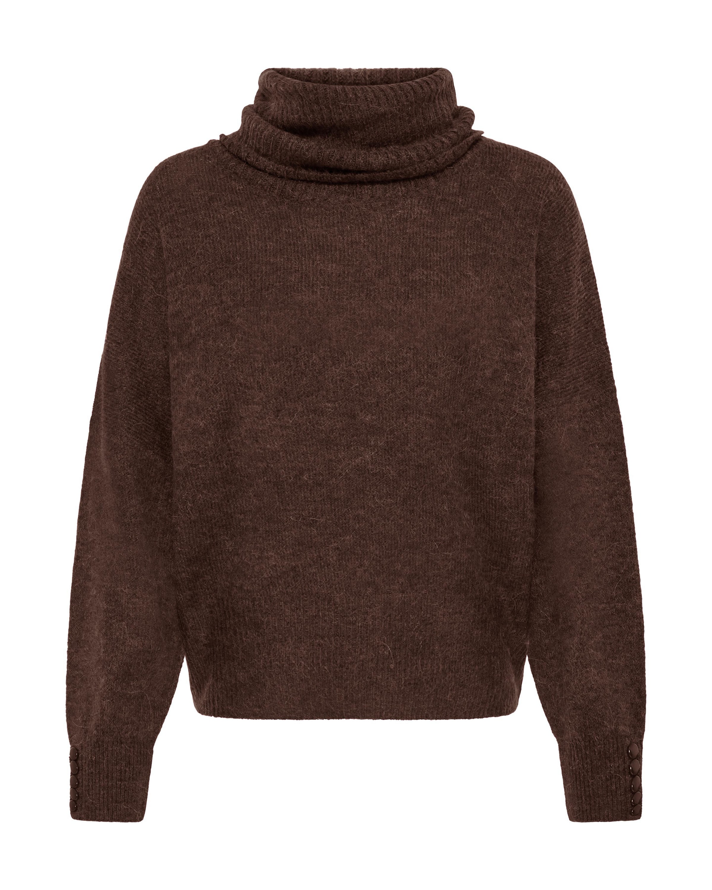 ICHI Pullover i L i mokka, Produktvisning