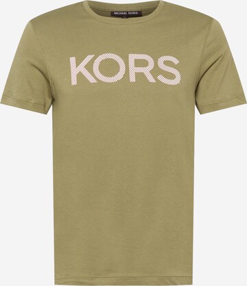 Michael Kors T-shirt i grön: framsida