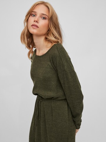 VILA Knitted dress 'Award' in Green