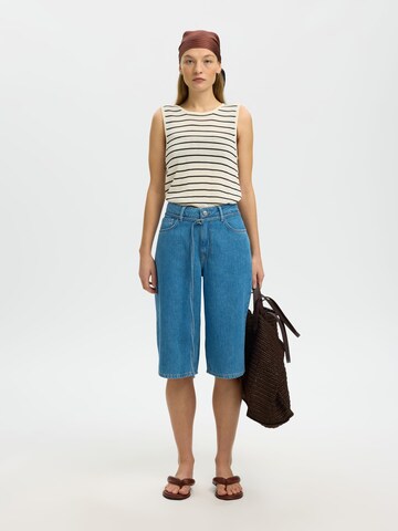 Tops en tricot 'Moon' SELECTED en noir