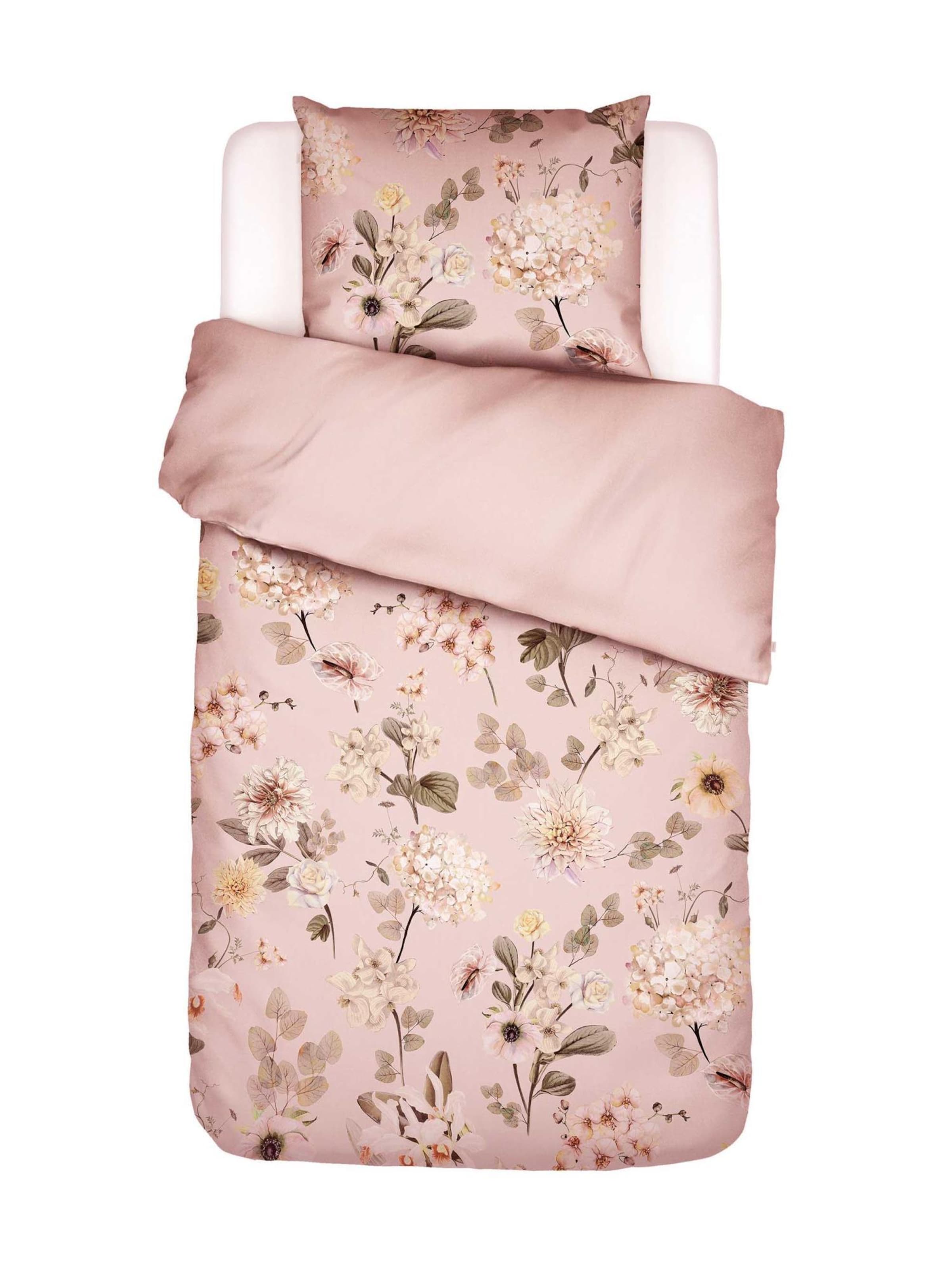 ESSENZA Duvet Cover 'Noe' in Pink: front