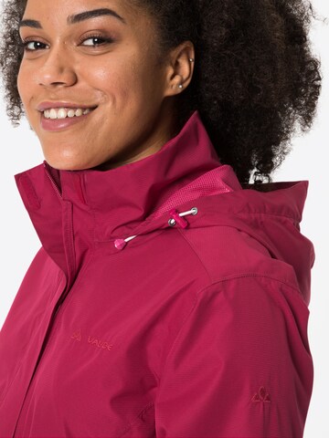 VAUDE Outdoor Jacket 'Escape' in Pink