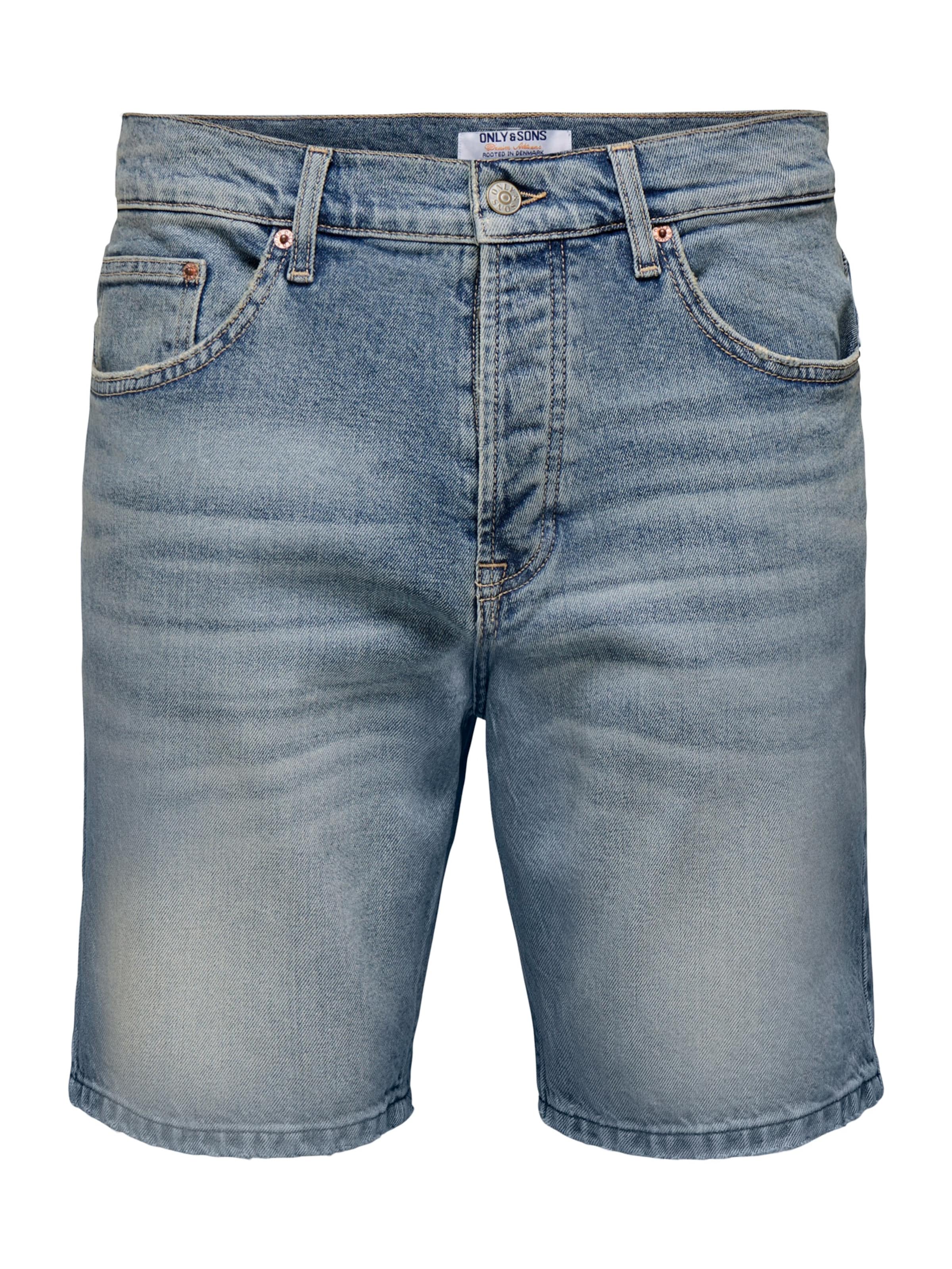 regular Jeans 'ONSEdge' di Only & Sons in blu: frontale