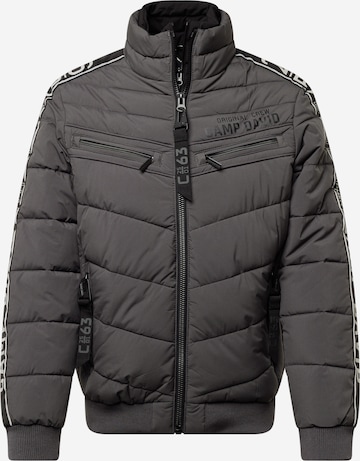 CAMP DAVID Jacke in Grau: predná strana