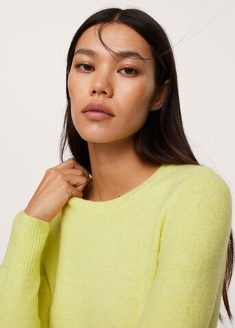 MANGO Pullover in Gelb